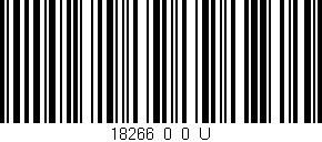 Código de barras (EAN, GTIN, SKU, ISBN): '18266_0_0_U'