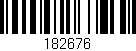 Código de barras (EAN, GTIN, SKU, ISBN): '182676'
