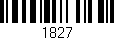 Código de barras (EAN, GTIN, SKU, ISBN): '1827'