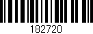 Código de barras (EAN, GTIN, SKU, ISBN): '182720'