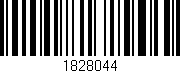 Código de barras (EAN, GTIN, SKU, ISBN): '1828044'