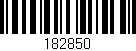 Código de barras (EAN, GTIN, SKU, ISBN): '182850'