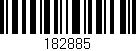 Código de barras (EAN, GTIN, SKU, ISBN): '182885'