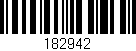 Código de barras (EAN, GTIN, SKU, ISBN): '182942'