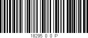Código de barras (EAN, GTIN, SKU, ISBN): '18295_0_0_P'