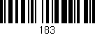 Código de barras (EAN, GTIN, SKU, ISBN): '183'