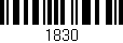 Código de barras (EAN, GTIN, SKU, ISBN): '1830'