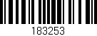 Código de barras (EAN, GTIN, SKU, ISBN): '183253'