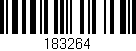 Código de barras (EAN, GTIN, SKU, ISBN): '183264'