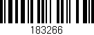 Código de barras (EAN, GTIN, SKU, ISBN): '183266'