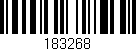 Código de barras (EAN, GTIN, SKU, ISBN): '183268'