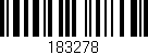 Código de barras (EAN, GTIN, SKU, ISBN): '183278'