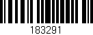 Código de barras (EAN, GTIN, SKU, ISBN): '183291'