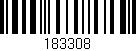 Código de barras (EAN, GTIN, SKU, ISBN): '183308'