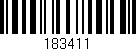 Código de barras (EAN, GTIN, SKU, ISBN): '183411'