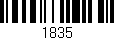 Código de barras (EAN, GTIN, SKU, ISBN): '1835'