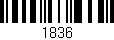 Código de barras (EAN, GTIN, SKU, ISBN): '1836'