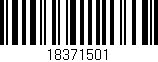 Código de barras (EAN, GTIN, SKU, ISBN): '18371501'
