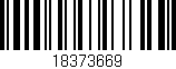 Código de barras (EAN, GTIN, SKU, ISBN): '18373669'