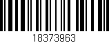 Código de barras (EAN, GTIN, SKU, ISBN): '18373963'