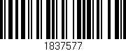 Código de barras (EAN, GTIN, SKU, ISBN): '1837577'