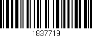 Código de barras (EAN, GTIN, SKU, ISBN): '1837719'
