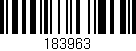 Código de barras (EAN, GTIN, SKU, ISBN): '183963'