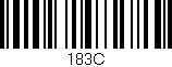 Código de barras (EAN, GTIN, SKU, ISBN): '183C'