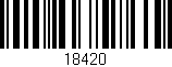 Código de barras (EAN, GTIN, SKU, ISBN): '18420'