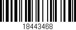 Código de barras (EAN, GTIN, SKU, ISBN): '18443468'