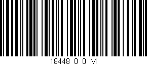 Código de barras (EAN, GTIN, SKU, ISBN): '18448_0_0_M'