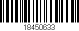 Código de barras (EAN, GTIN, SKU, ISBN): '18450633'