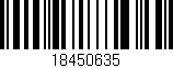 Código de barras (EAN, GTIN, SKU, ISBN): '18450635'