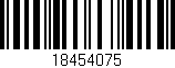 Código de barras (EAN, GTIN, SKU, ISBN): '18454075'