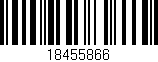 Código de barras (EAN, GTIN, SKU, ISBN): '18455866'
