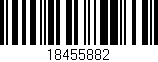 Código de barras (EAN, GTIN, SKU, ISBN): '18455882'