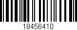 Código de barras (EAN, GTIN, SKU, ISBN): '18456410'