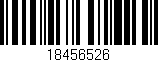 Código de barras (EAN, GTIN, SKU, ISBN): '18456526'