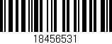 Código de barras (EAN, GTIN, SKU, ISBN): '18456531'