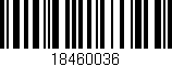 Código de barras (EAN, GTIN, SKU, ISBN): '18460036'