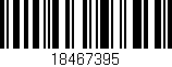 Código de barras (EAN, GTIN, SKU, ISBN): '18467395'