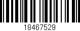 Código de barras (EAN, GTIN, SKU, ISBN): '18467529'