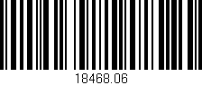 Código de barras (EAN, GTIN, SKU, ISBN): '18468.06'