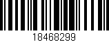 Código de barras (EAN, GTIN, SKU, ISBN): '18468299'