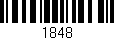 Código de barras (EAN, GTIN, SKU, ISBN): '1848'