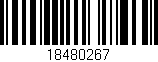 Código de barras (EAN, GTIN, SKU, ISBN): '18480267'