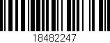 Código de barras (EAN, GTIN, SKU, ISBN): '18482247'