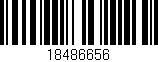 Código de barras (EAN, GTIN, SKU, ISBN): '18486656'