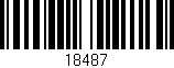 Código de barras (EAN, GTIN, SKU, ISBN): '18487'