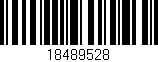 Código de barras (EAN, GTIN, SKU, ISBN): '18489528'